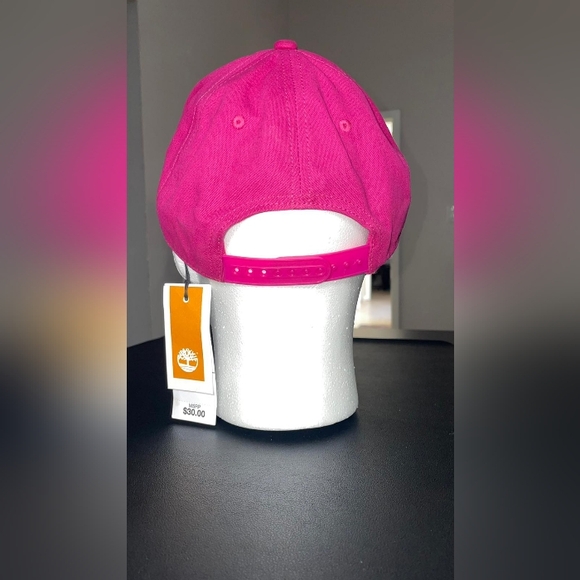 NWT TIMBERLAND PINK CAP - Picture 3 of 5